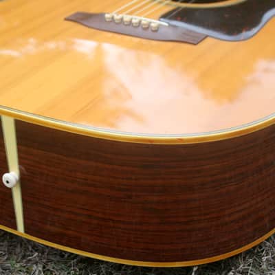 1975 Takamine Elite Doc Watson TW-30G Natural+retro case image 17