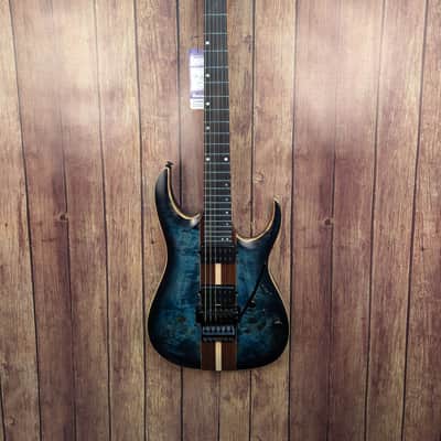 Ibanez RGA20P1PBCUL Cosmic Blue Burst Low Gloss W/Premium Gig Bag NEW MODEL image 1