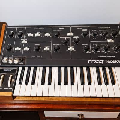 Moog Prodigy 32-Key Monophonic Analog Synthesizer 1979 - 1984 - Black