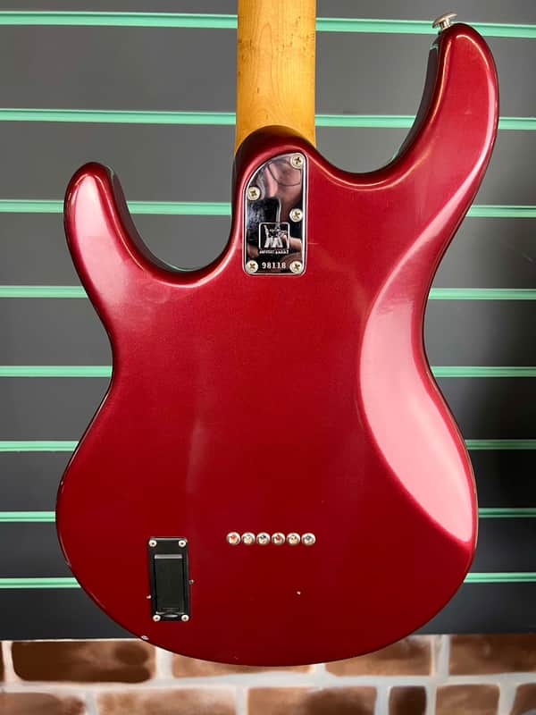 Music Man Silhouette Special Candy Apple Red 1996 Refinished