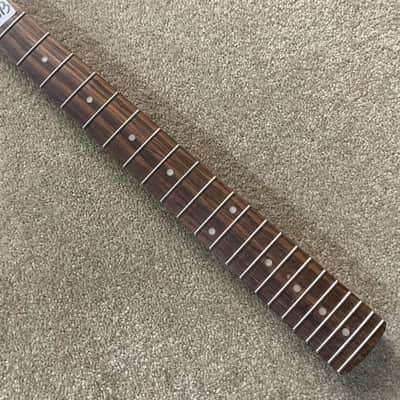 Black Harley Benton Maple Wood Tele Style Guitar Neck, Rosewood 22 Frets Fingerboard image 15