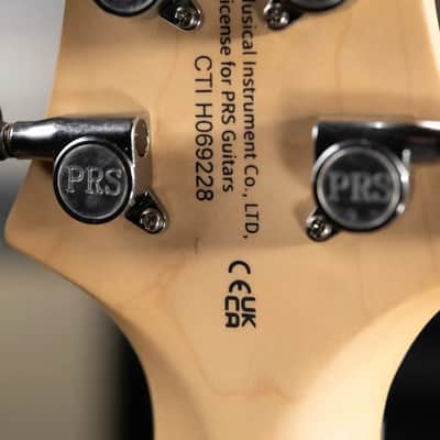 PRS SE CE 24 Satin Electric Guitar - Charcoal with Gig Bag image 14
