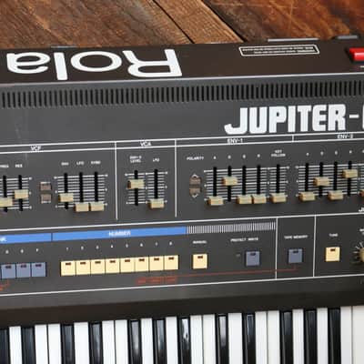 1983 Roland Jupiter 6 61-Key Synthesizer (Serviced) image 3