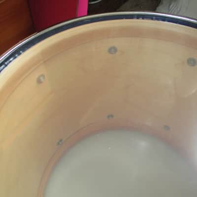 RARE! PREMIER  SIGNIA 7 PC SAPPHIRE MAPLE DRUM SET - WOW - READ THE WORDS!!!! image 10