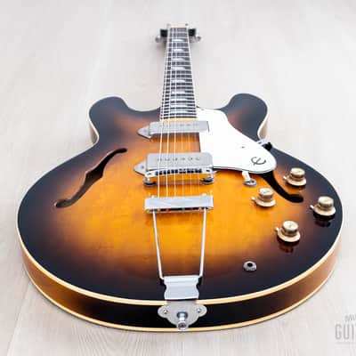 1980 Epiphone Casino Vintage Guitar Tobacco Sunburst Near-Mint, Matsumoku image 11