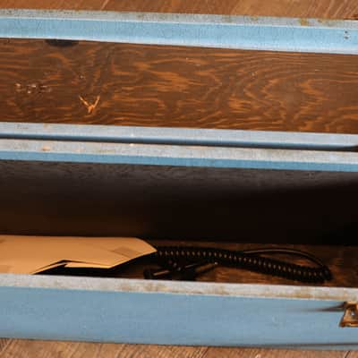 1966 Airline Model 7214 Amp-In-Case Electric Guitar Gold Blue + OHSC image 22