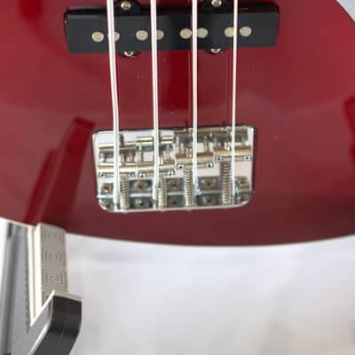 Fender Japan Aerodyne Jazz Bass AJB CAR Matching Headstock MIJ U Serial w/Gig Bag image 10