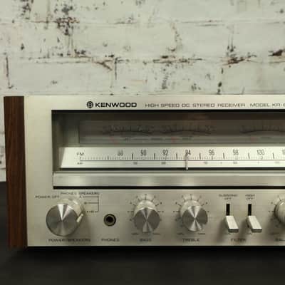 Vintage Kenwood KR-6050 High-Speed DC Stereo Receiver - 60WPC - Japan image 2