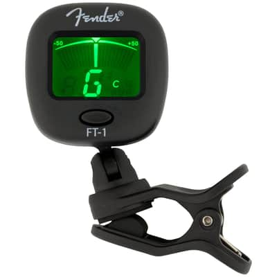 Fender FT-1 v2 Pro Clip-On Tuner - Black image 3