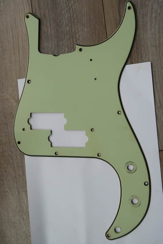 Fender Precision Mint Green   / 10 hole / Relic / Aged / P bass  '57 58 59  USA Vintage image 1