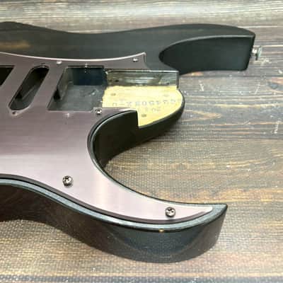 2008 Ibanez Prestige RG2450MZ Body Galaxy Black HSH Made in Japan image 3