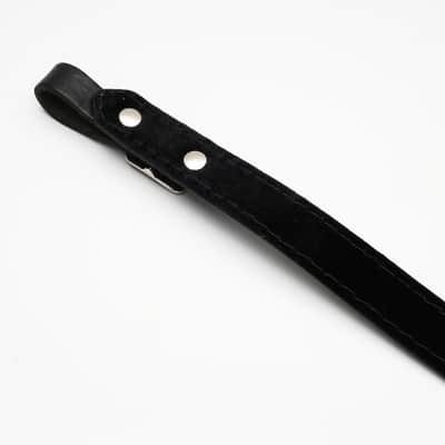 Accordion Shoulder Strap Boppola - Black on Black (Embosed) image 6