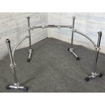 Used Gibraltar Chrome Series II Curved 3-Sided Drum Rack - Good image 9