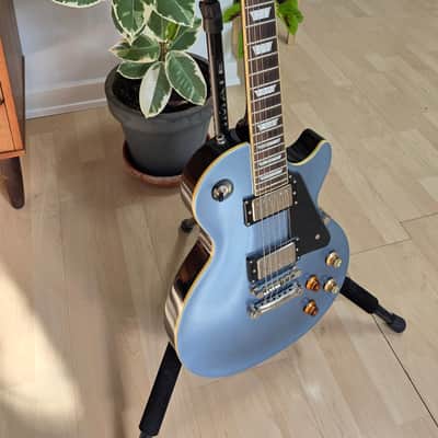 2014 Epiphone Joe Bonamassa Les Paul Standard Pelham Blue Limited Edition Signature Guitar Signed COA Gibson USA Burstbucker PAF pickups Lifton Case '59 1959 Neck Profile Long Tenon CASE QUEEN TIME CAPSULE image 16