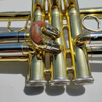 Jupiter JTR700 Standard Series Bb Trumpet 2010s - Clear-Lacquered Brass image 5