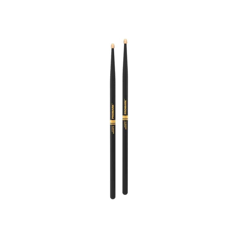 ProMark Rebound 5A ActiveGrip Hickory Drumsticks – Acorn Wood Tip image 1