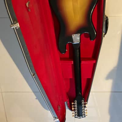 Eko Cobra XII 12-String Electric Guitar 1960s - Sunburst- AS IS image 2