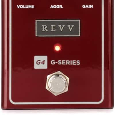 Revv G4 V2 Distortion Guitar Pedal - Red Bild 2