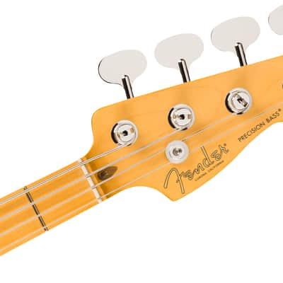 Fender American Professional Classic Precision Bass Maple FB Faded Lake Placid Blue with Bag image 5