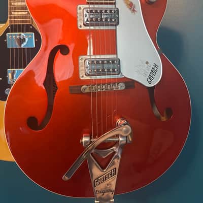 Gretsch G6120SHTV-T Setzer Hot Rod with TV Jones Pickups 2004 - 2014 - Tangerine image 2