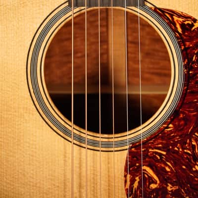 Huss and Dalton TD-M Custom Beeswing Mahagony 2023 - Natural Highgloss image 6