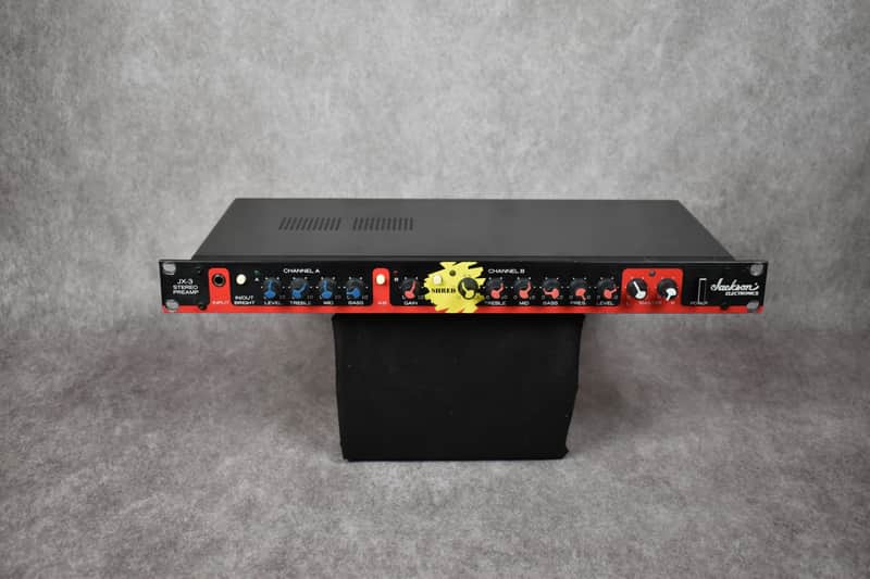 1991 Jackson JX-3 Tube Stereo Guitar Preamp, 2x12AX7, Shred Mode image 1