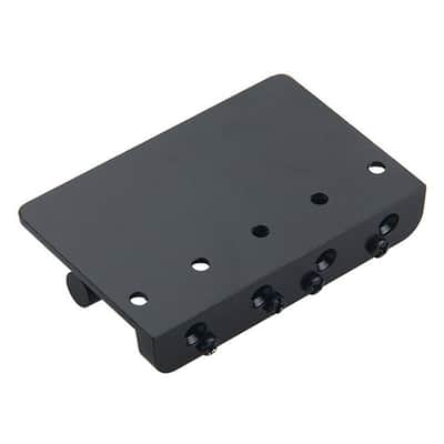 4 String Jazz and Precision Electric Bass Vintage Bass Bridge Chrome Black image 2