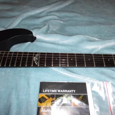 Washburn Parallaxe -Guitars4cancer- PXS Reverse headstock 14 Charcoal Flat Buzz Feiten tuning system image 8