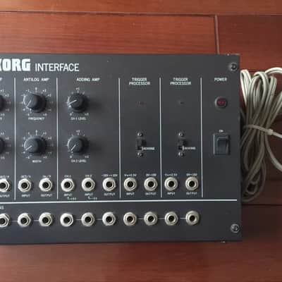Korg MS-02 80s Synthesizer Interface US 117V MS-10 MS-20 MS-50 image 1