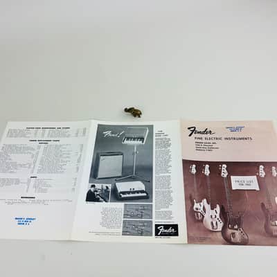 Fender Fine Electric Instruments Price List, February 1963 Bild 5