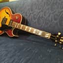 Ibanez 2355 Hollow Body Single Cutaway Set Neck HH Early 1970s Sunburst