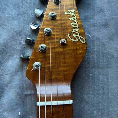 Grosh Guitars Nos 2025 - Faded Amber Burst image 13