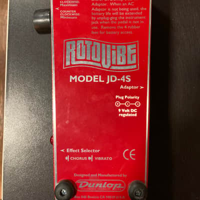 Dunlop JD4S Rotovibe 1998 - Present - Red image 2