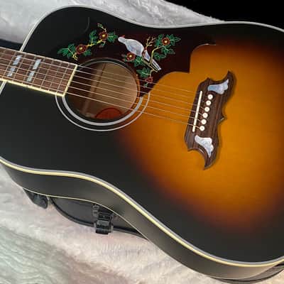 NEW ! Gibson Acoustic Dove Mahogany Acoustic-Electric Guitar - Vintage Sunburst Satin - 4.75lbs - Authorized Dealer - G07200 image 7