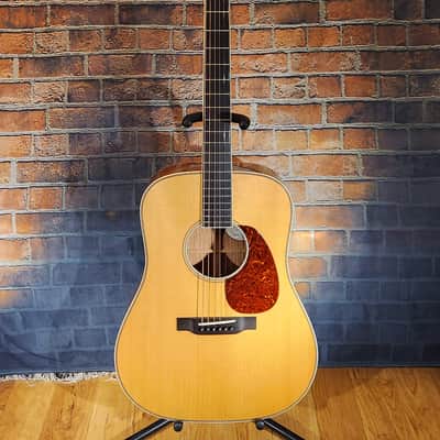 Bourgeois 2024 D Large Soundhole Dreadnought Acoustic Natural w/ OHSC image 2