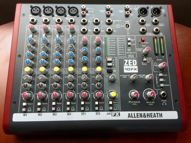 Allen & Heath ZED10FX Mixer image 1