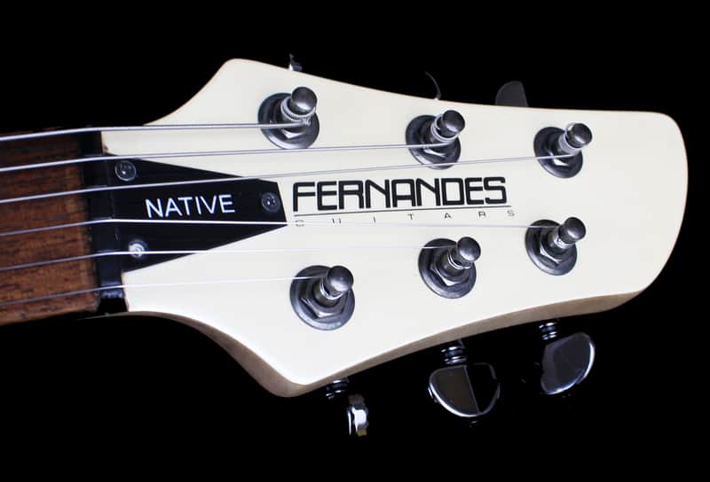Fernandes Native X Offset Electric Guitar in Pearl White | Reverb