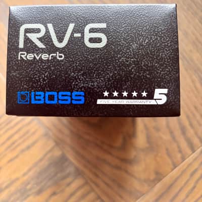 Boss RV-6 Reverb Stereo Digital Reverb Pedal w/ Original Box – Bought New / Never Used image 5