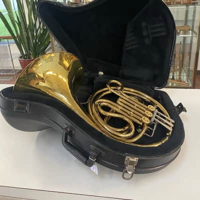 Very Clean Used Conn 14D Single F French Horn in Yellow Brass, Lacquered; with Case, Mouthpiece image 16
