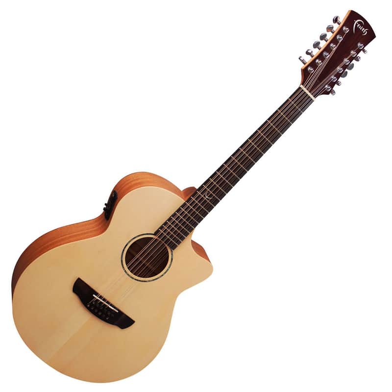 Faith FKV12 Naked Venus 12 String Electro Cutaway Satin Natural