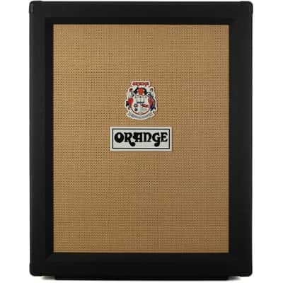 Orange PPC212V Vertical Speaker Cabinet Black (Ex Demo) image 1