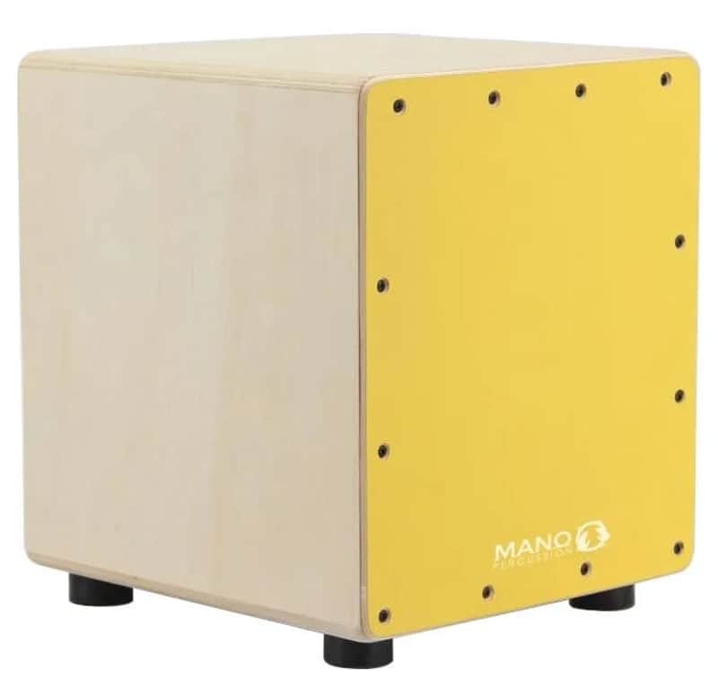Mano Percussion #MP-CAJK-YE - Kid's Cajon, Yellow image 1