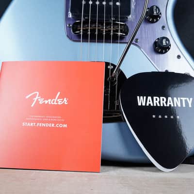 Fender 2026 Collection Hybrid II Jazzmaster Satin Metallic 2026 Matte Aero Blue Japan MIJ w/ Gig Bag, Case Candy image 2