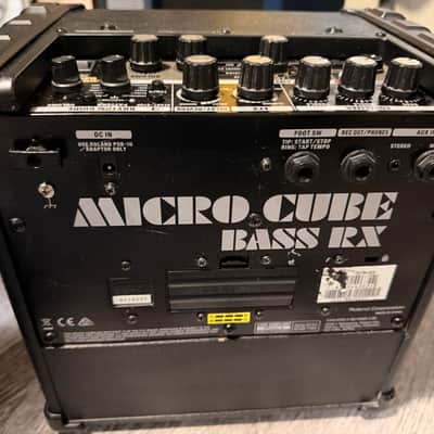 Roland Micro Cube Bass RX 2x2.5-Watt 4x4" Bass Combo 2008 - 2021 - Black image 3