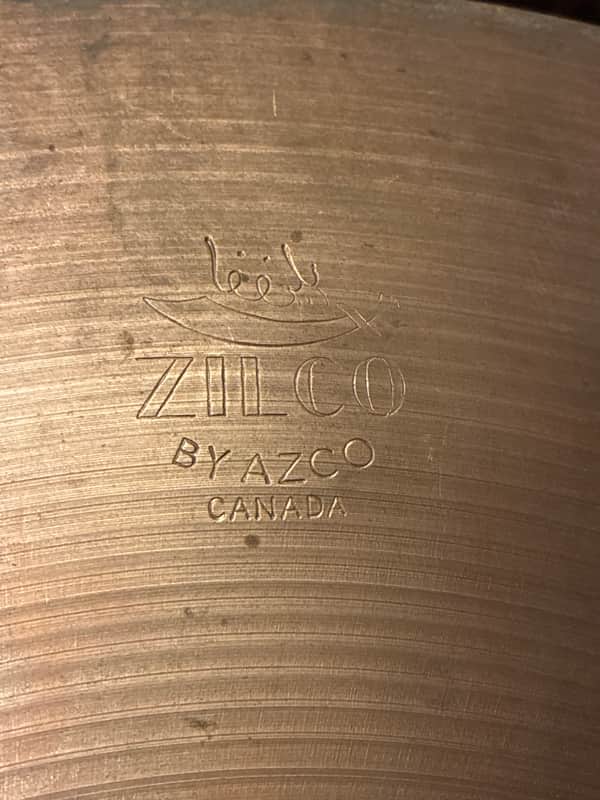 Zilco (AZCO) Restored 14” Hihat (single) 1970s - Traditional image 1