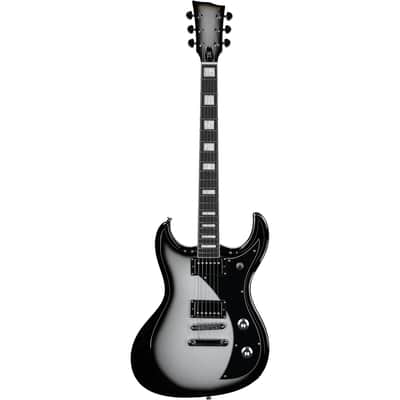 Dunable Gnarwhal DE Electric Guitar (with Gig Bag), Silverburst image 4