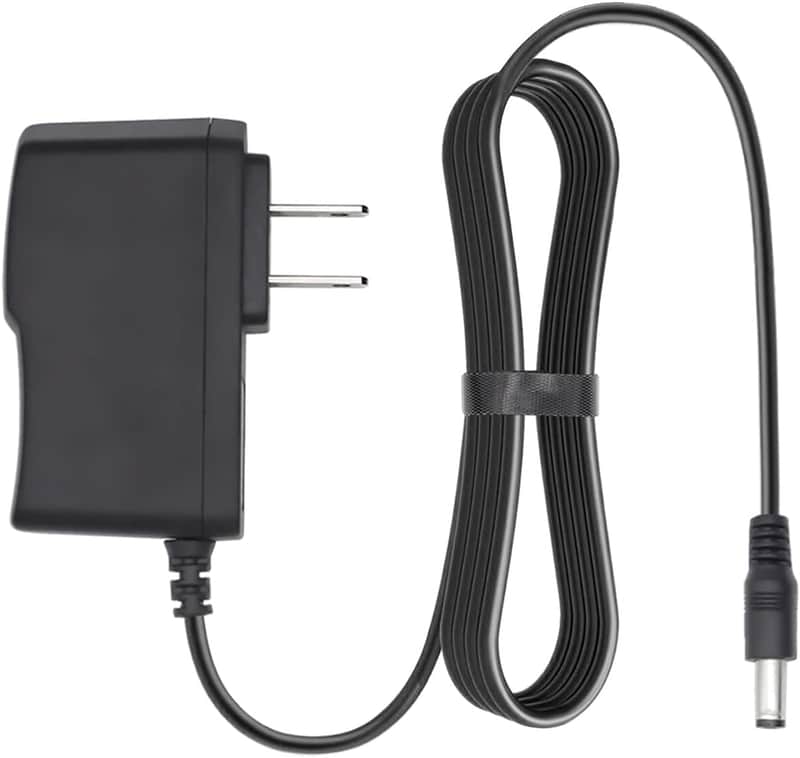 9V Power Adapter fits for Casio Keyboard AD-5, AD-5MU AD-5MR WK-110 WK-200 LK-100 LK-220 CTK-496 CTK-573 CTK-700 CTK-710 CTK-720 CTK-2100 Replacement Supply Charger Extra Long Cable Cord 8.2ft image 1