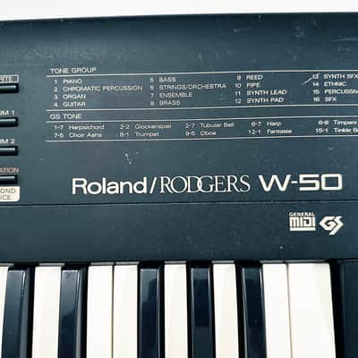 ROLAND Rodgers W-50 JV Series 61-Key Synthesizer Made in JAPAN. Works and Sounds Great !... image 11