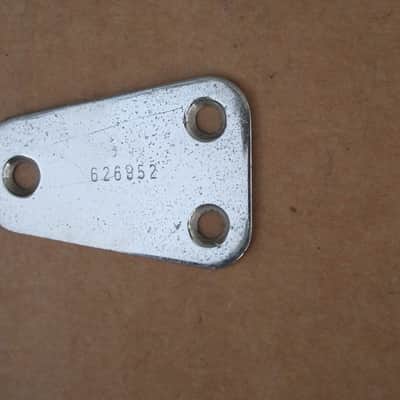 Vintage 1960s Hagstrom Guitar Neckplate Hagstrom II III Viking image 3