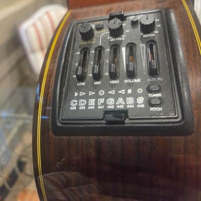 Takamine TH5C Hirade Series Classical Nylon String Concert Cutaway Acoustic/Electric Guitar 2010s - Natural Gloss image 5